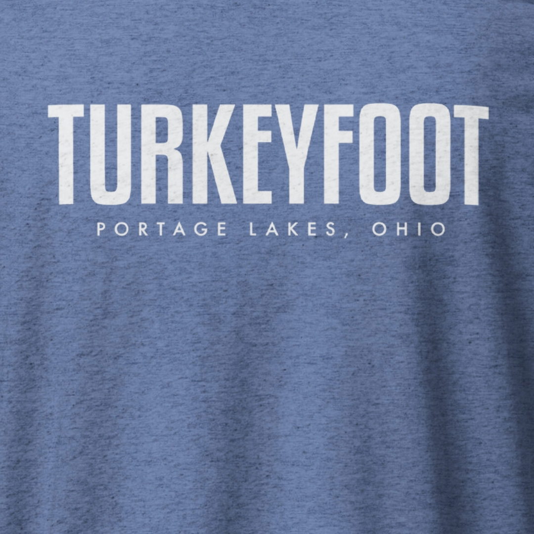 Peace + Turkey Foot Portage Lakes Ohio on Back