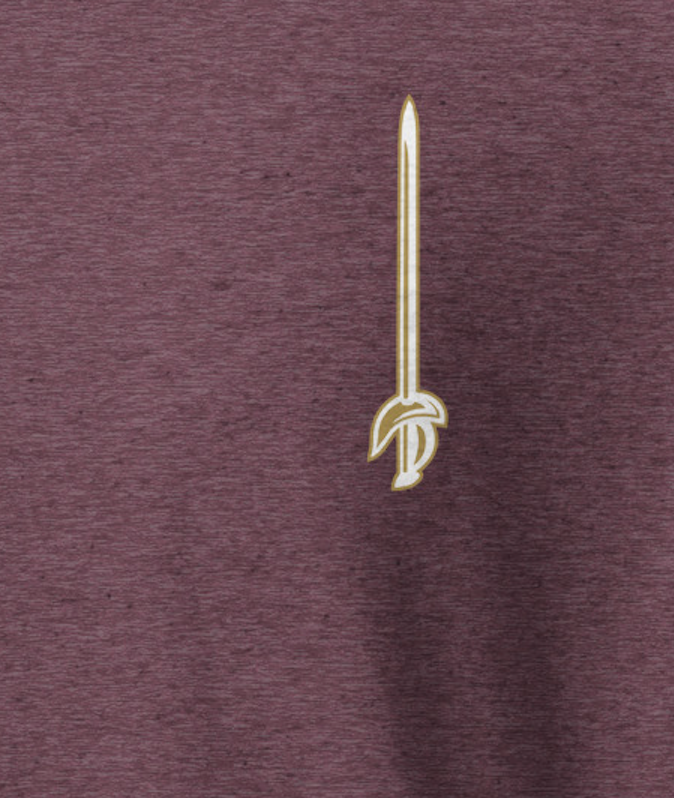 Sword T-shirt + "Cleveland Against the World" Basketball on Back