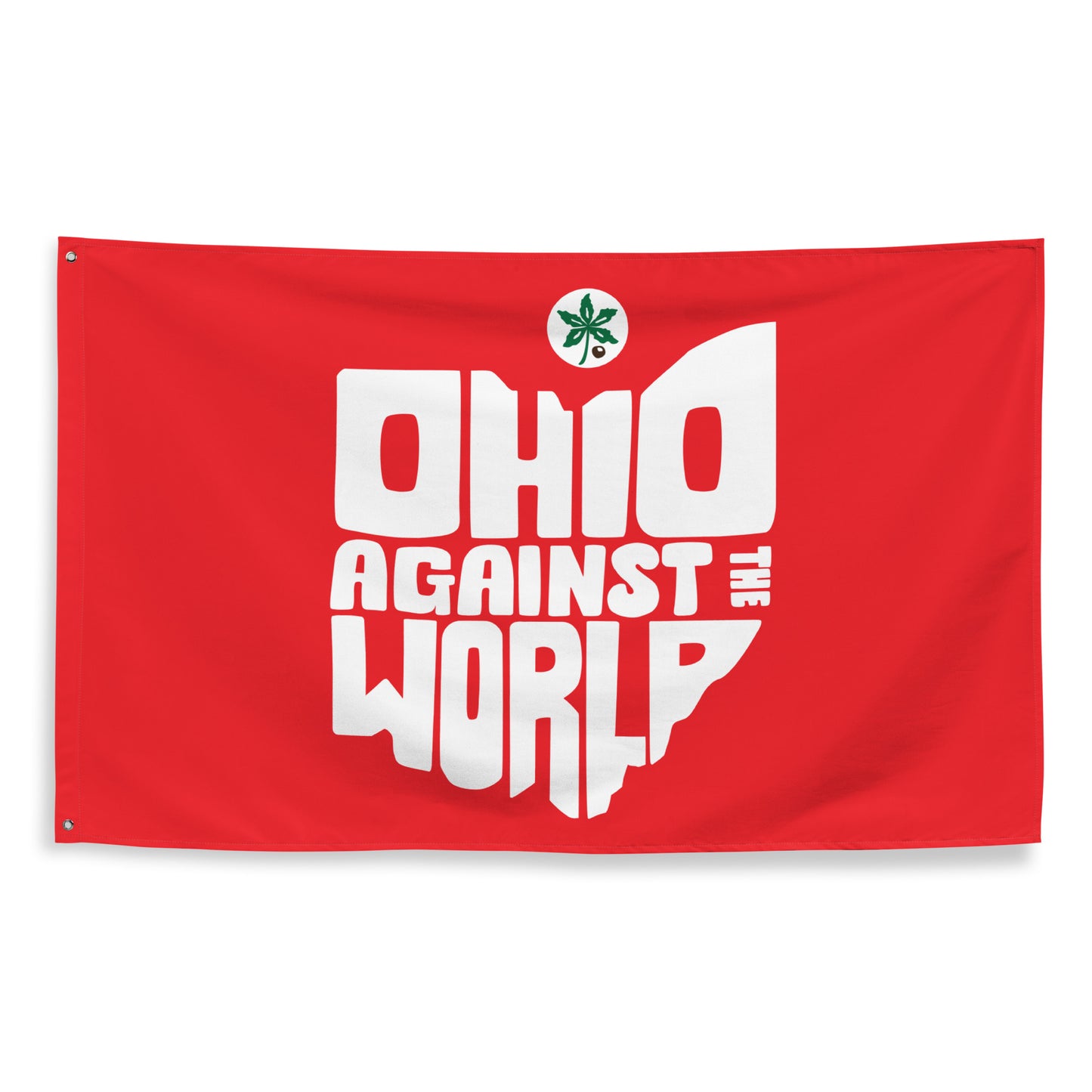 "Ohio Against the World" Flag Red Horizontal