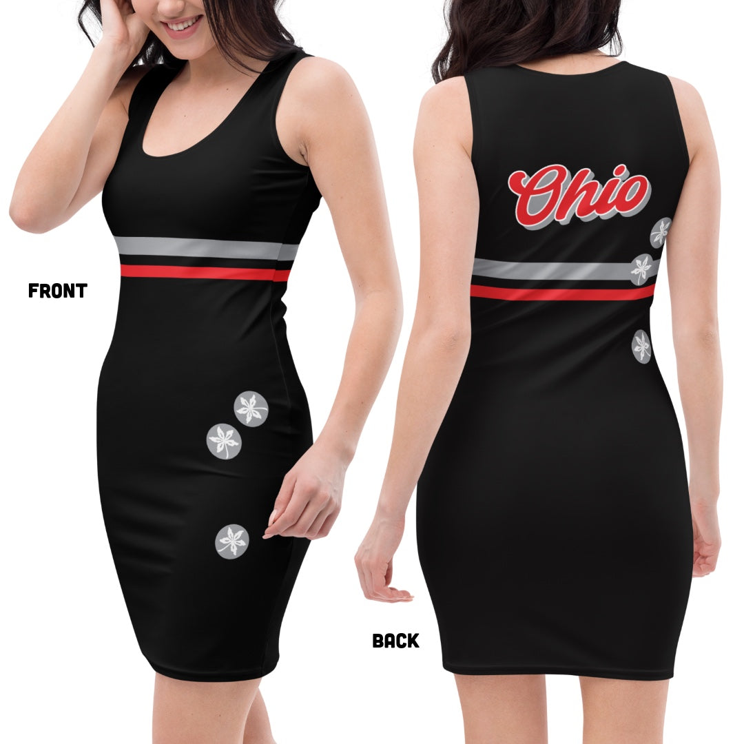 Script Ohio Black Dress