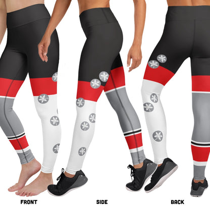 OSU Colorblock & Sticker Leggings