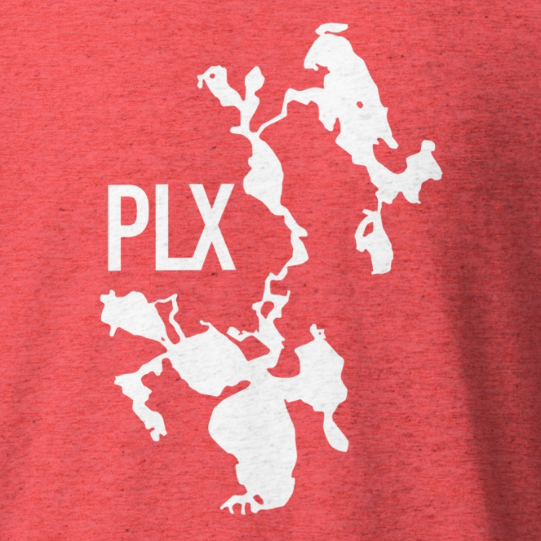 PLX Map T-shirt + Clock Tower on Back