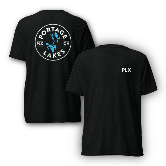 PLX + Portage Lakes Badge on Back