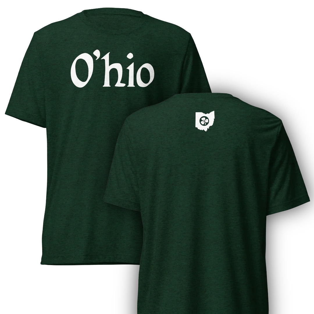 O’hio Front + Shamrock Back T‑Shirt