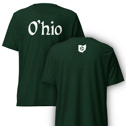O’hio Front + Shamrock Back T‑Shirt