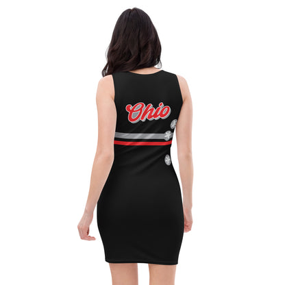 Script Ohio Black Dress