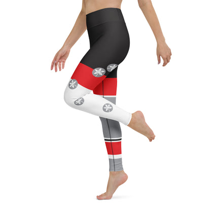 OSU Colorblock & Sticker Leggings