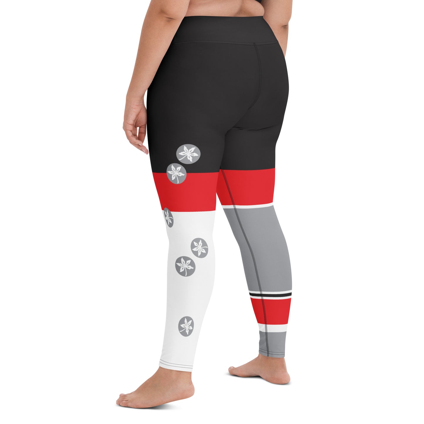 OSU Colorblock & Sticker Leggings