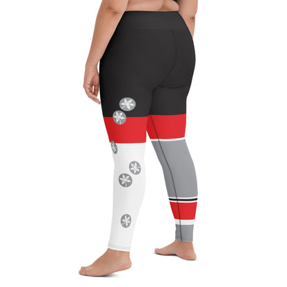 OSU Colorblock & Sticker Leggings