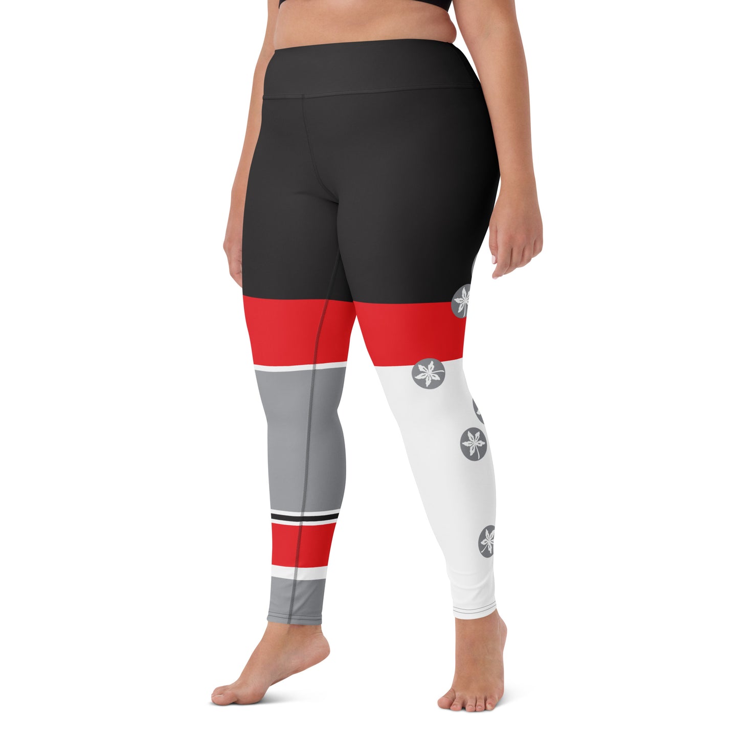 OSU Colorblock & Sticker Leggings