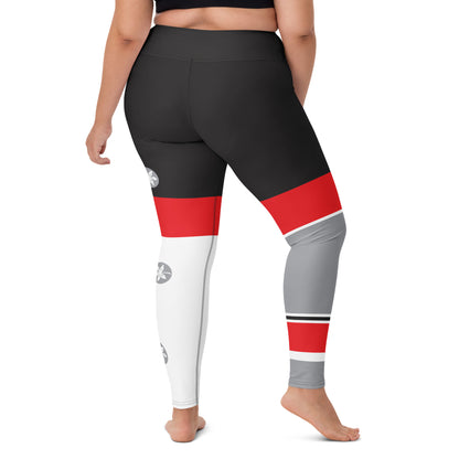 OSU Colorblock & Sticker Leggings
