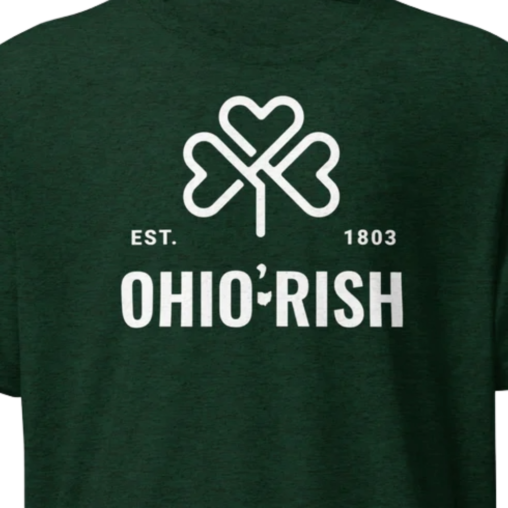 Ohio'rish - Front Print Only T-shirt