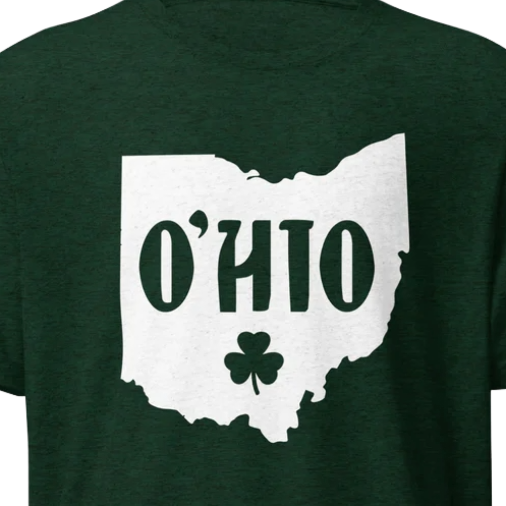 O’HIO Celtic Font T‑Shirt (Front Print Only)
