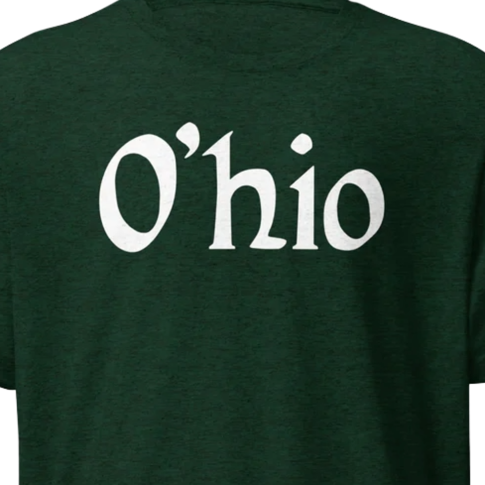 O’hio Front + Shamrock Back T‑Shirt