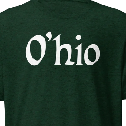 O’hio Front + Shamrock Back T‑Shirt