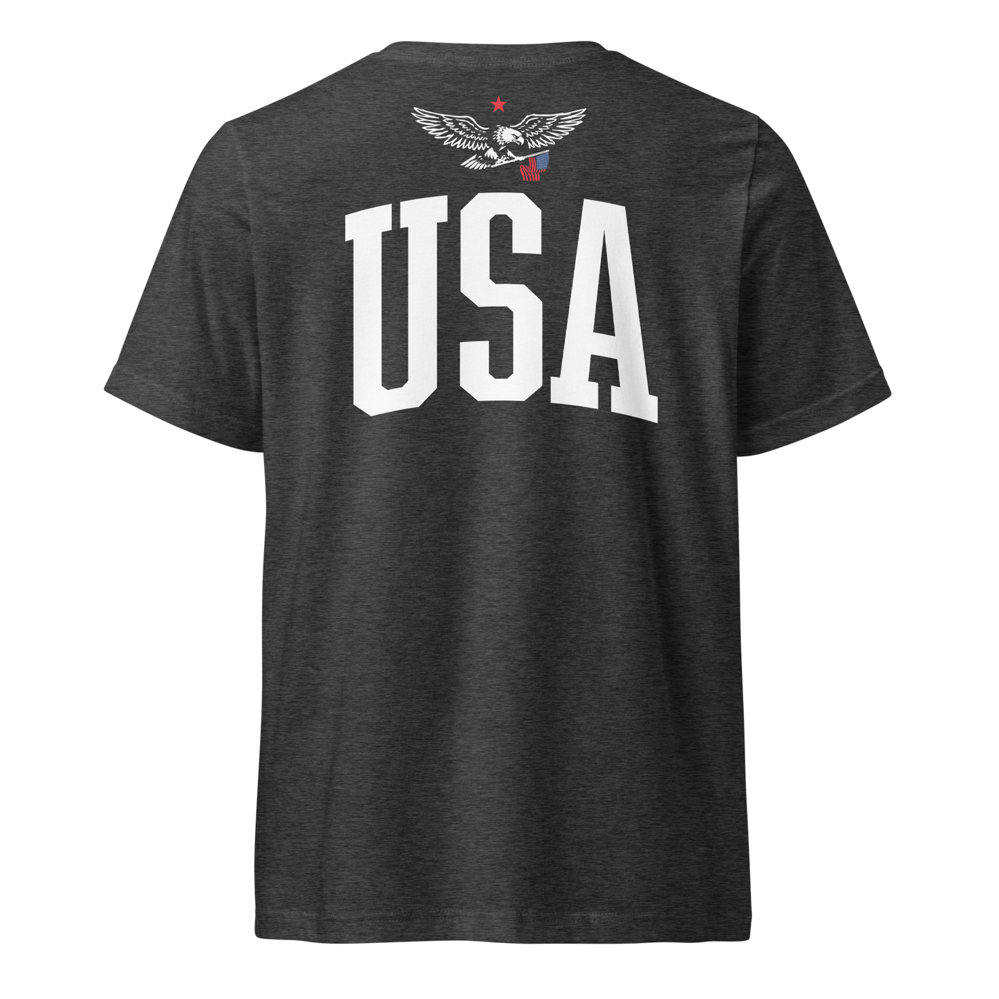 Freedom 1776–2026 United States of America V-Neck T-Shirt (Front & Back Print)